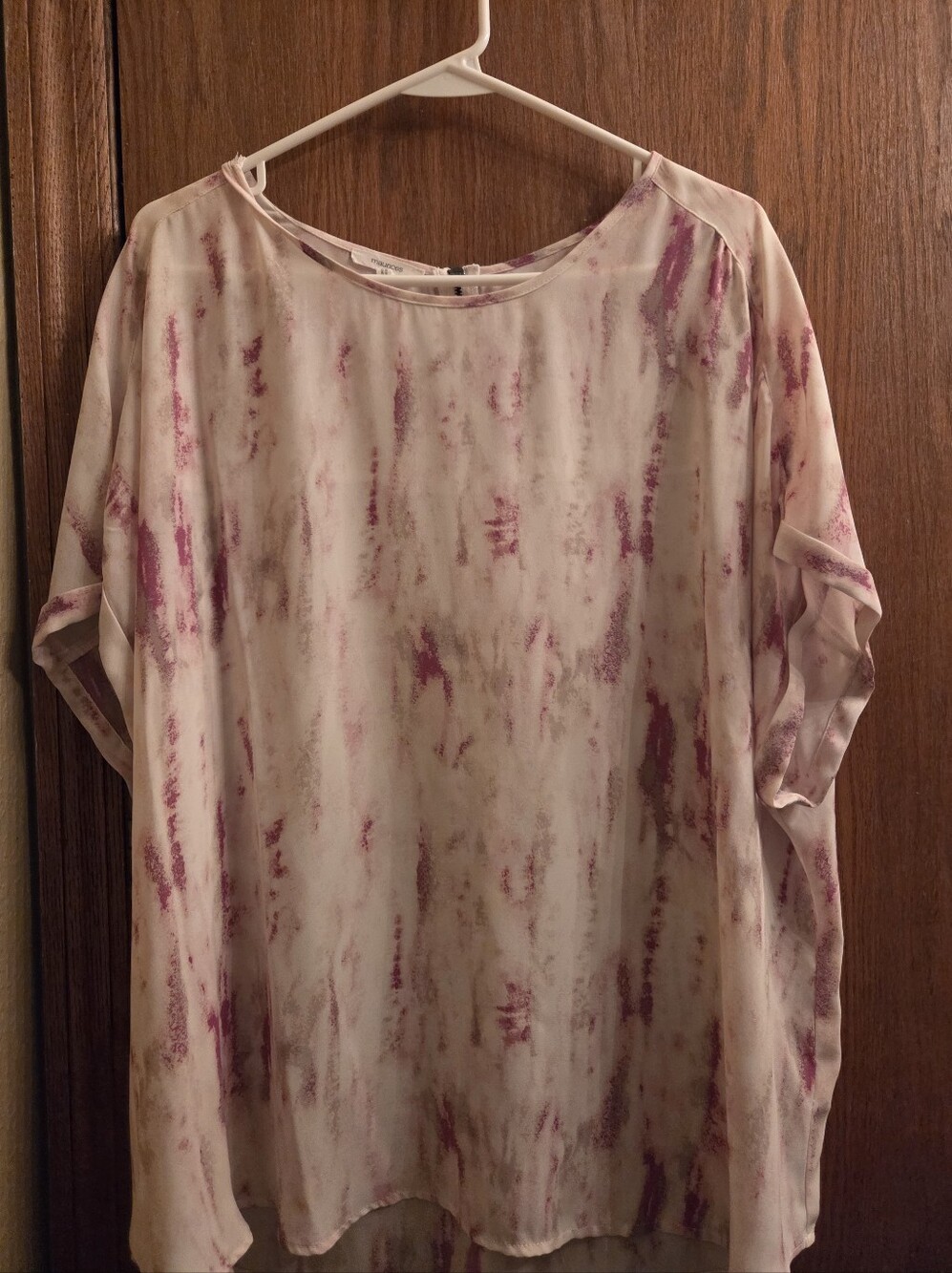 Maurices Plus Size Top With Pink Accents